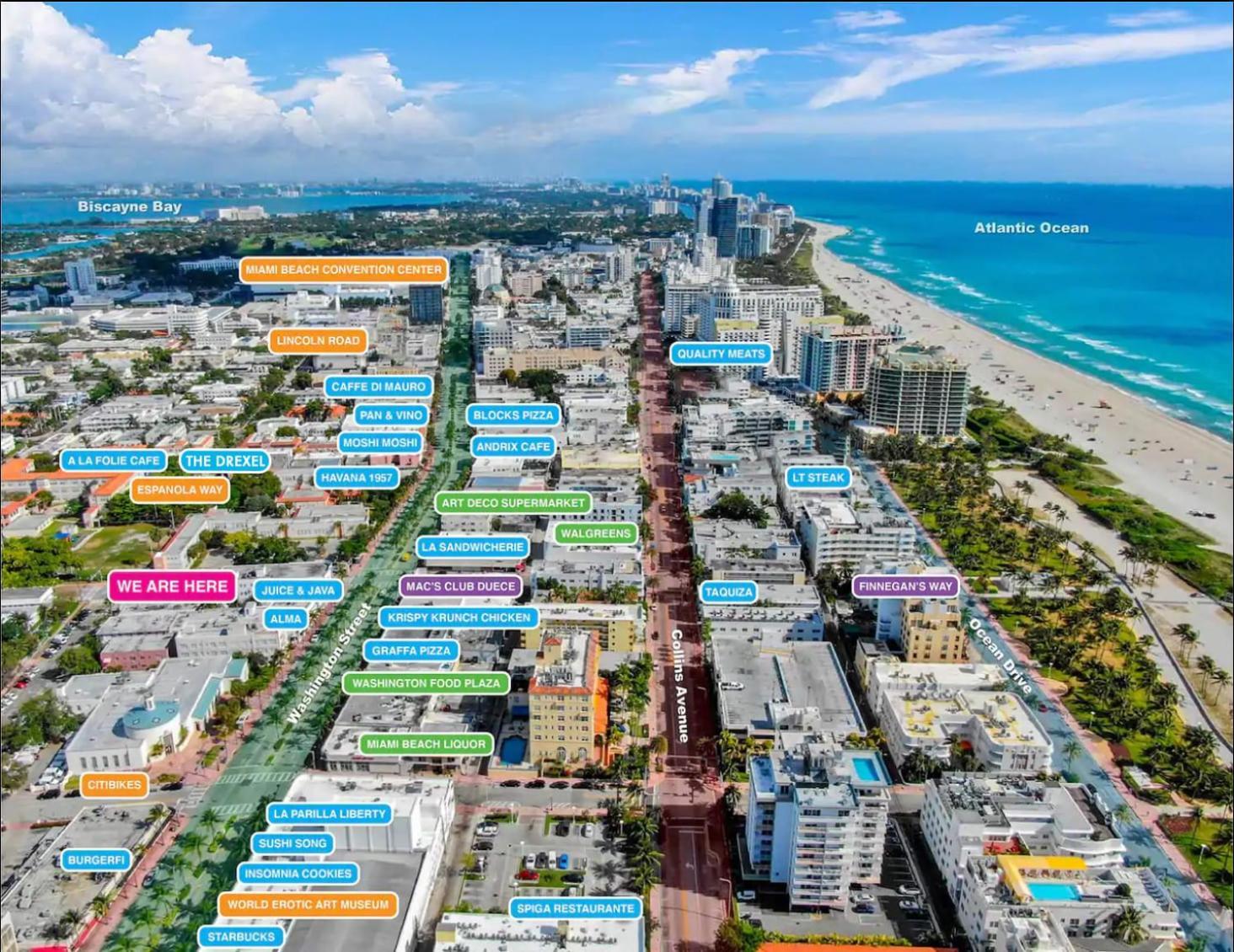South Beach Steps To Ocean Drive Free Parking & Pet Friendly Miami Beach Exterior photo